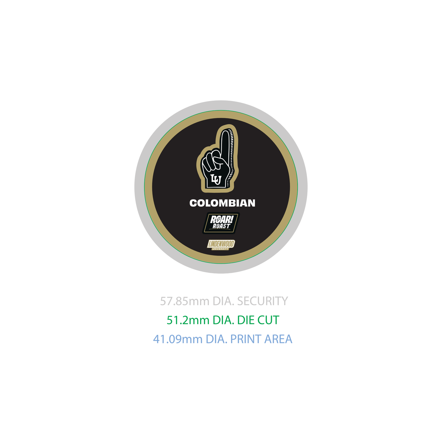 Colombian Medium Roar Roast K-Cups (coming soon)