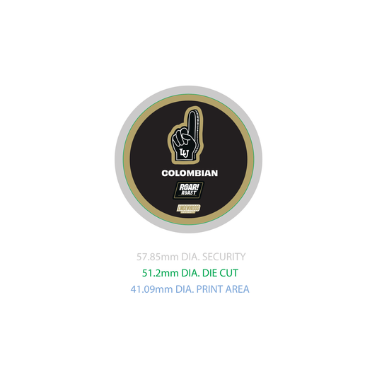 Colombia Medium Roar Roast K-Cups (coming soon)